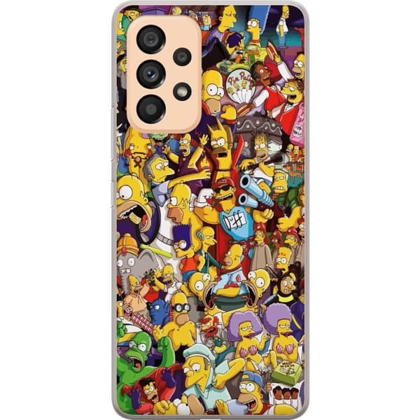 Samsung Galaxy A53 5G Cover / Mobilcover - Simpsons