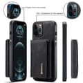 Pikkukuva 9 / 9: 8-FACK iPhone 11 Pro Stöttåligt Skal med Magnetisk Korthållare DG.MING Detach