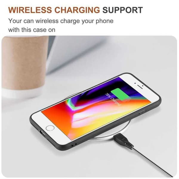 8-SLOT iPhone 7 Plus / 8 Plus stødsikkert cover med magnetisk kortholder DG.MING Afmonter