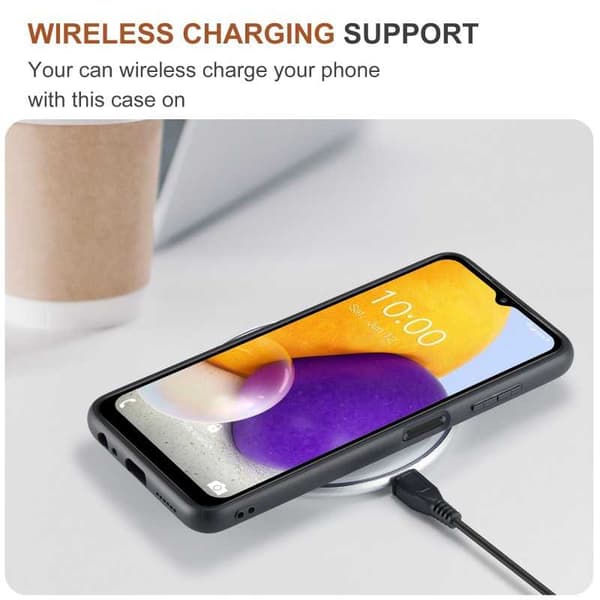 8-SLOTS Samsung A13 4G stødsikkert cover med magnetisk kortholder DG.MING Afmonter