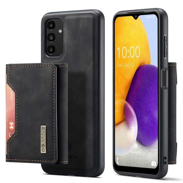 8-SLOTS Samsung A13 4G stødsikkert cover med magnetisk kortholder DG.MING Afmonter