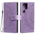Pikkukuva 6 / 6: SKALO Samsung S22 Ultra Mandala lompakkokotelo - Violetti
