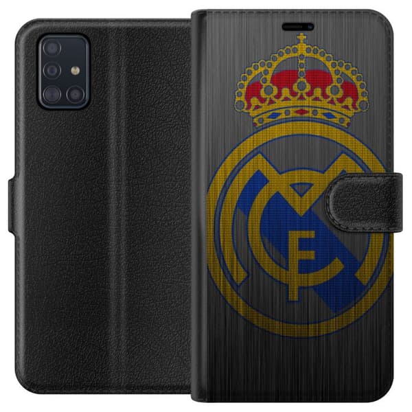 Samsung Galaxy A51 Lompakkokotelo Real Madrid CF