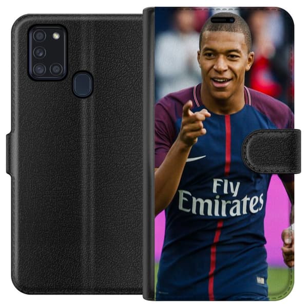 Samsung Galaxy A21s Lommeboketui Kylian Mbappé