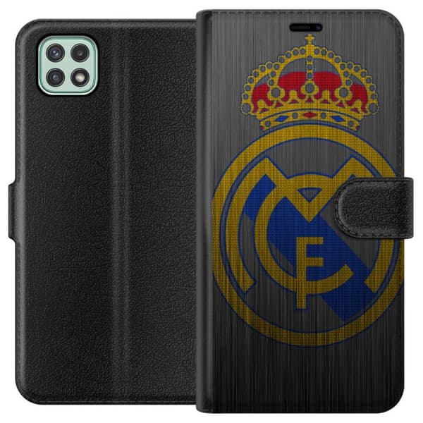 Samsung Galaxy A22 5G Tegnebogsetui Real Madrid CF