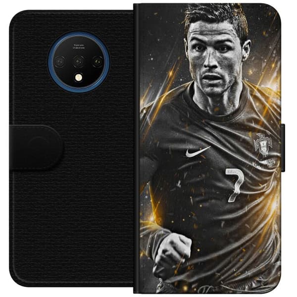 OnePlus 7T Tegnebogsetui Cristiano Ronaldo