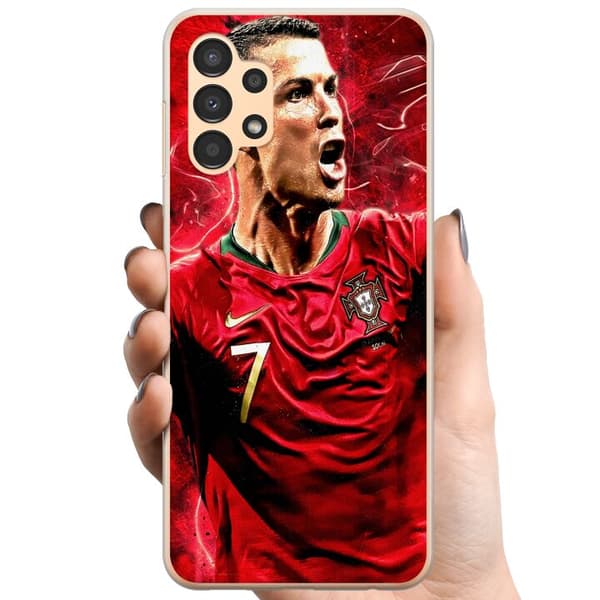 Samsung Galaxy A13 TPU Mobildeksel Cristiano Ronaldo