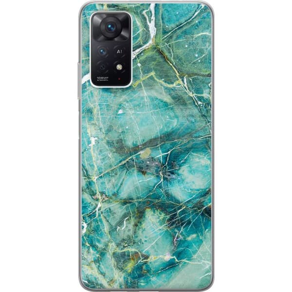 Xiaomi Redmi Note 11 Pro 5G Genomskinligt Skal Light Emerald