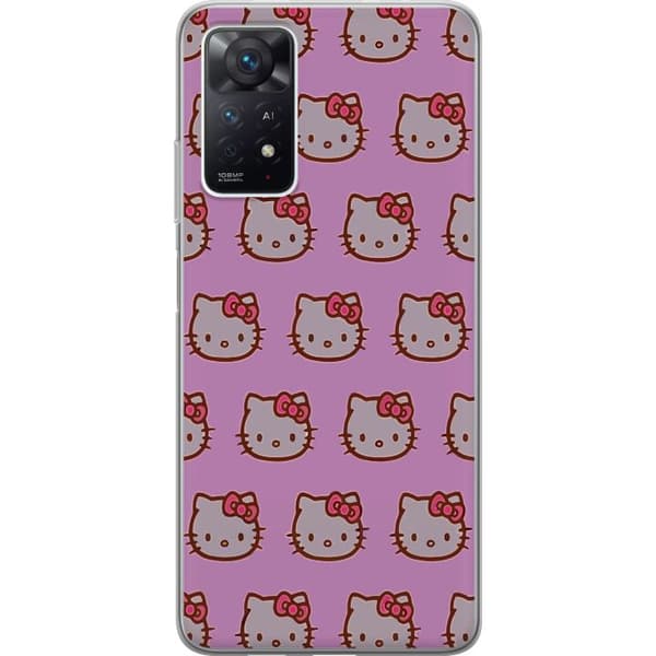 Xiaomi Redmi Note 11 Pro 5G Genomskinligt Skal Hello Kitty