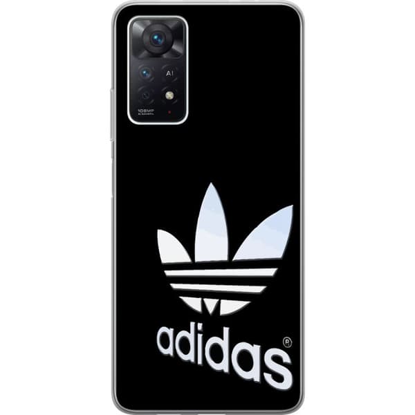 Xiaomi Redmi Note 11 Pro 5G Gennemsigtig cover Adidas