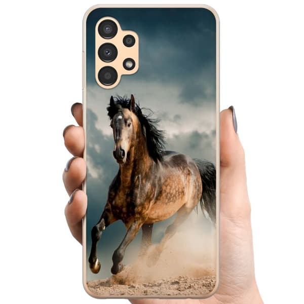 Samsung Galaxy A13 TPU Mobilskal Häst