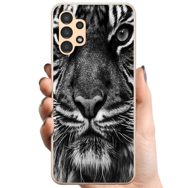 Samsung Galaxy A13 TPU Mobilcover Tiger