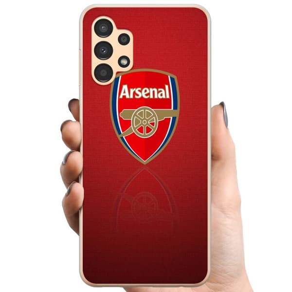 Samsung Galaxy A13 TPU Matkapuhelimen kuori Arsenal