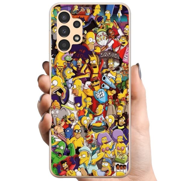Samsung Galaxy A13 TPU Mobilcover Simpsons