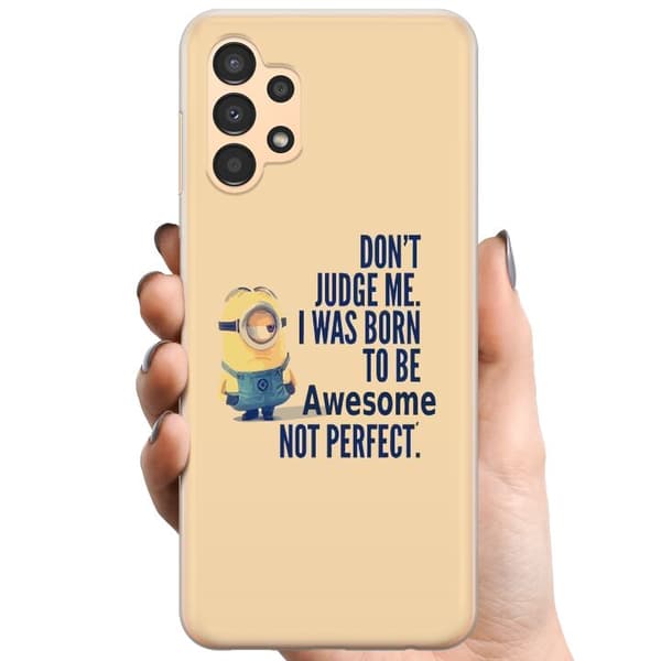 Samsung Galaxy A13 TPU Matkapuhelimen kuori Minions