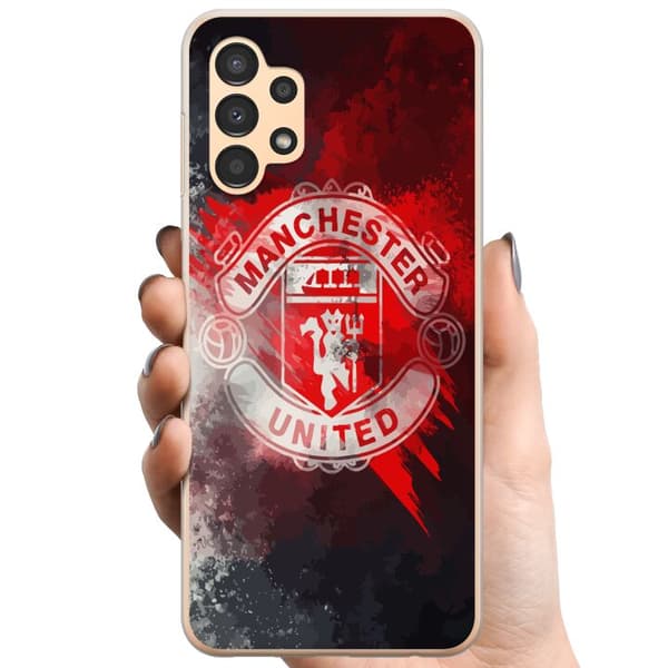 Samsung Galaxy A13 TPU Matkapuhelimen kuori Manchester United FC