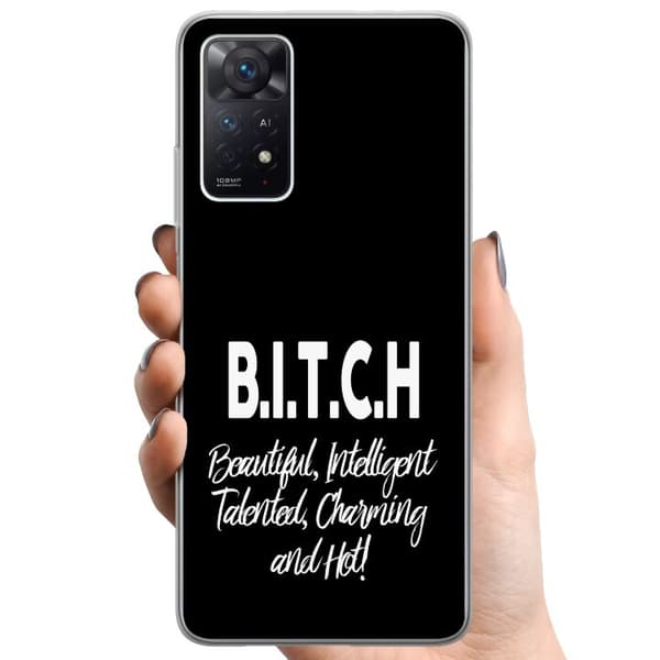 Xiaomi Redmi Note 11 Pro 5G TPU Mobilskal Text