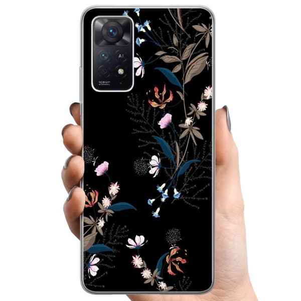 Xiaomi Redmi Note 11 Pro 5G TPU Mobildeksel Blomster