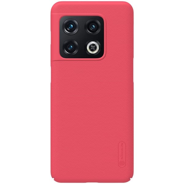Nillkin OnePlus 10 Pro Cover Frosted Shield Rød