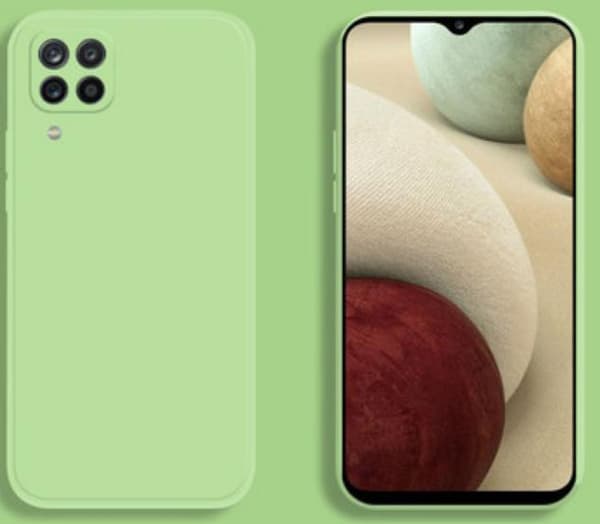Samsung Galaxy A12 Case - Microfiber Silicon