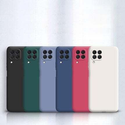 Samsung Galaxy A12 Case - Microfiber Silicon
