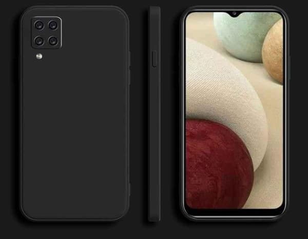 Samsung Galaxy A12 Case - Microfiber Silicon
