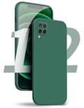 Pikkukuva 1 / 11: Samsung Galaxy A12 Case - Microfiber Silicon