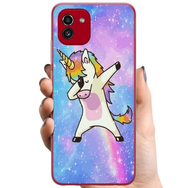 Samsung Galaxy A03 TPU Mobildeksel Enhorn