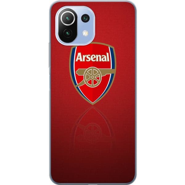 Xiaomi 11 Lite 5G NE Läpinäkyvä kuori Arsenal