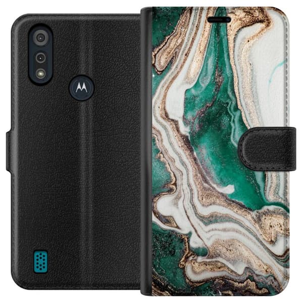 Motorola Moto E6i Lommeboketui Mønster