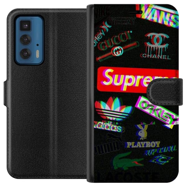 Motorola Edge 20 Pro Plånboksfodral 3D