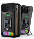 Miniatyrbillede 4 af 9: Etui Samsung Galaxy S21 FE-5G - Multifunktionel  Sag -SORT
