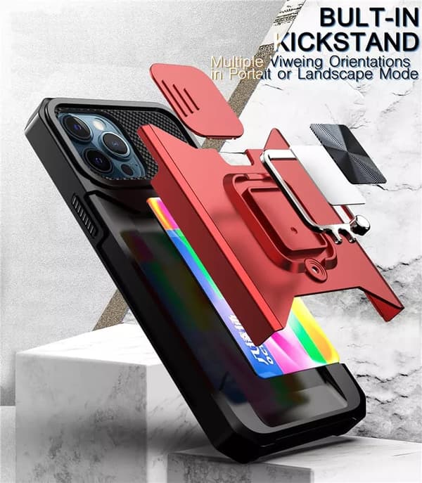Etui Samsung Galaxy S21 FE-5G - Multifunktionel  Sag -SORT
