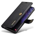 Pikkukuva 9 / 9: DG MING Samsung S22 Ultra 2-in-1 magneetti lompakkokotelo - Musta