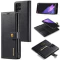 Pikkukuva 1 / 9: DG MING Samsung S22 Ultra 2-in-1 magneetti lompakkokotelo - Musta