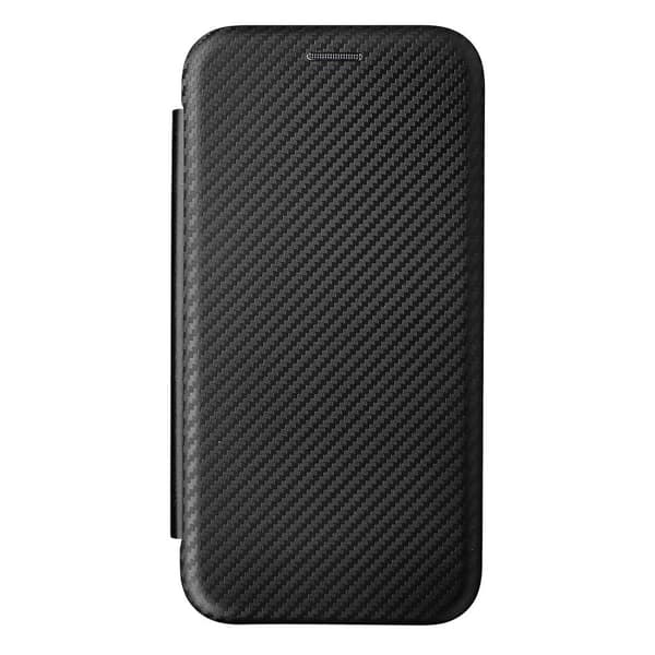 SKALO Moto G31 / G41 Carbon Fiber Pungetui - Sort
