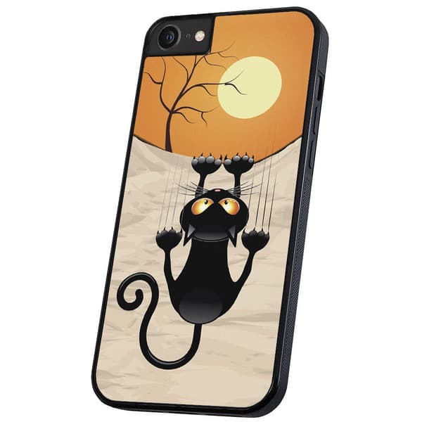 iPhone 6/7/8/SE - Deksel/Mobildeksel Klorekatt