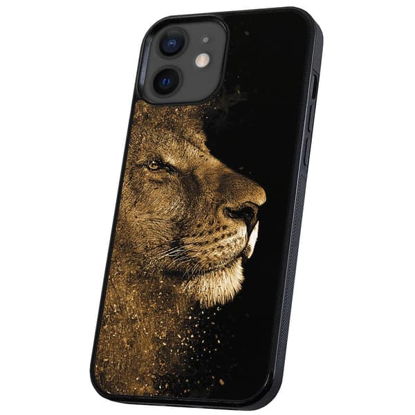 iPhone 12/12 Pro - Deksel/Mobildeksel Lion