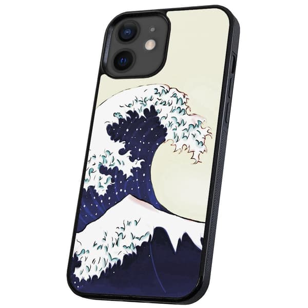 iPhone 12/12 Pro - Deksel/Mobildeksel Flodbølge
