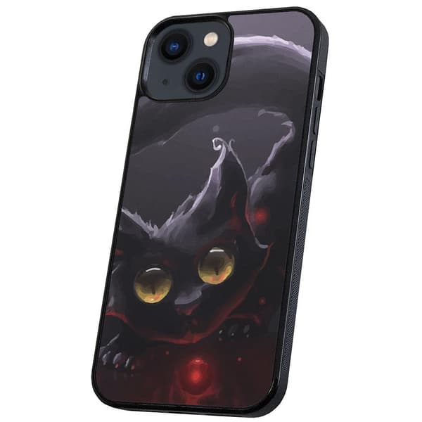 iPhone 13 - Cover/Mobilcover Sort Kat