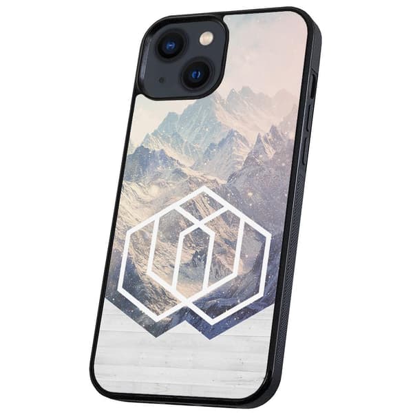 iPhone 13 - Deksel/Mobildeksel Kunst Fjell