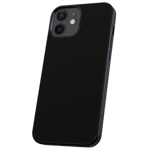 iPhone 12/12 Pro - Deksel/Mobildeksel Svart