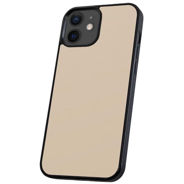 iPhone 12/12 Pro - Cover/Mobilcover Beige
