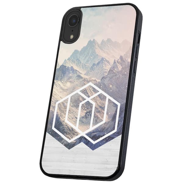 iPhone X/XS - Cover/Mobilcover Kunst Bjerg