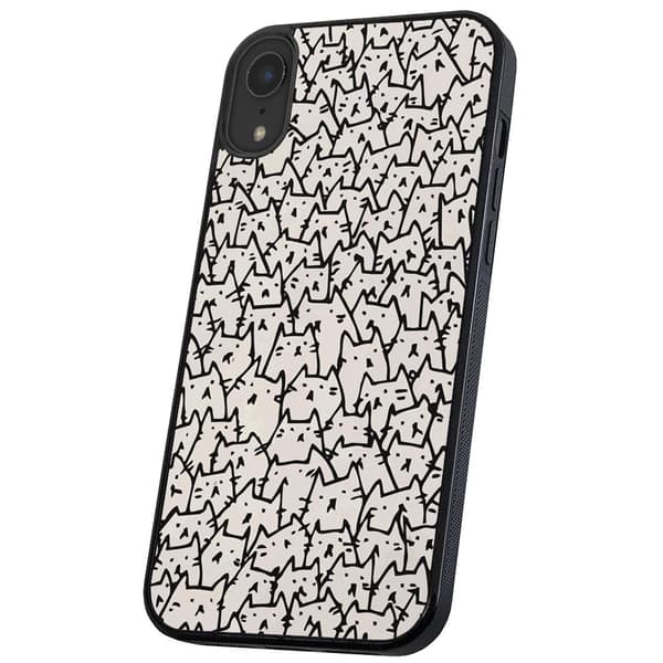 iPhone X/XS - Deksel/Mobildeksel Kattgruppe