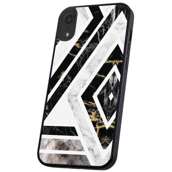 iPhone X/XS - Skal/Mobilskal Krokigt Mönster