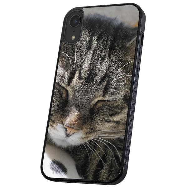 iPhone XR - Cover/Mobilcover Sovende Kat