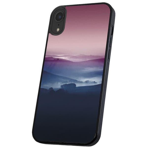 iPhone X/XS - Cover/Mobilcover Farverige Dale