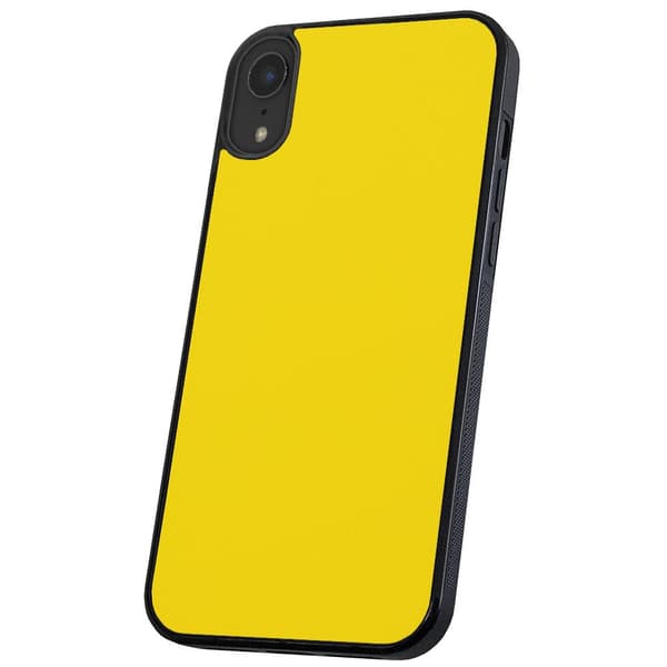iPhone X/XS - Deksel/Mobildeksel Gul