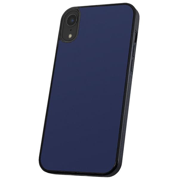 iPhone X/XS - Deksel/Mobildeksel Mørkblå